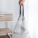 3 Rolls Tie Drawstring Home Kitchen Trash Can Liner Waste Disposal Garbage Bags
