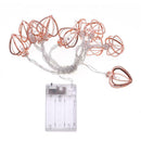 LED Iron Battery Operated Fairy String Light Children Room Xmas Decor(20)