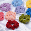 36pcs Velvet Scrunchies Women Elastic Hairband Hair Rings Ponytail Holder