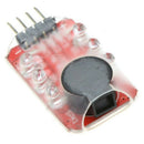 Loud hailer Lipo battery voltage alarm display Checker 2-3S LED display for P3N5