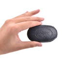 Black Bamboo Charcoal Soap Face Body Clear Anti Bacterial Tourmaline Soap LJ