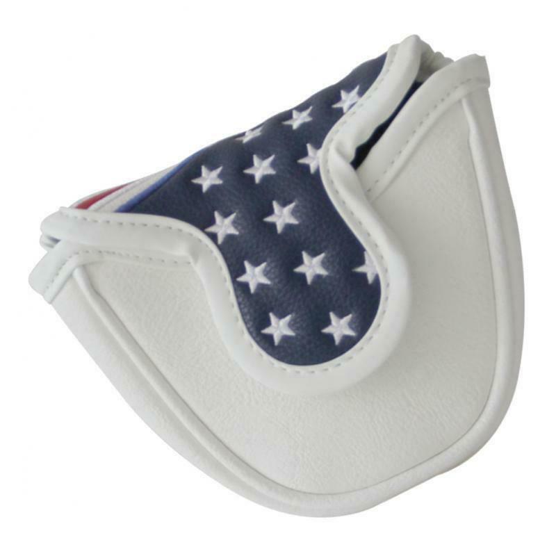 Golf Putter Headcover Standard PU Club Head Cover For Mallet Center Putter