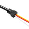 1080p HDMI Male S-video to 3 RCA AV Audio Cable Cord Adapter for TV HD DRK