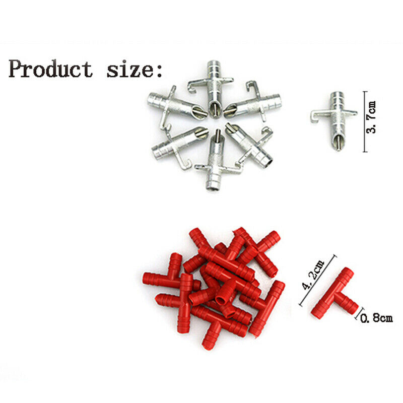 Pet Rabbit Feeding Waterer Drinker 8mm Water Rabbit Water Contai 3C