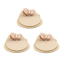 3x Overlapping Toe Straightener Separator Pad Corrector Foot Care