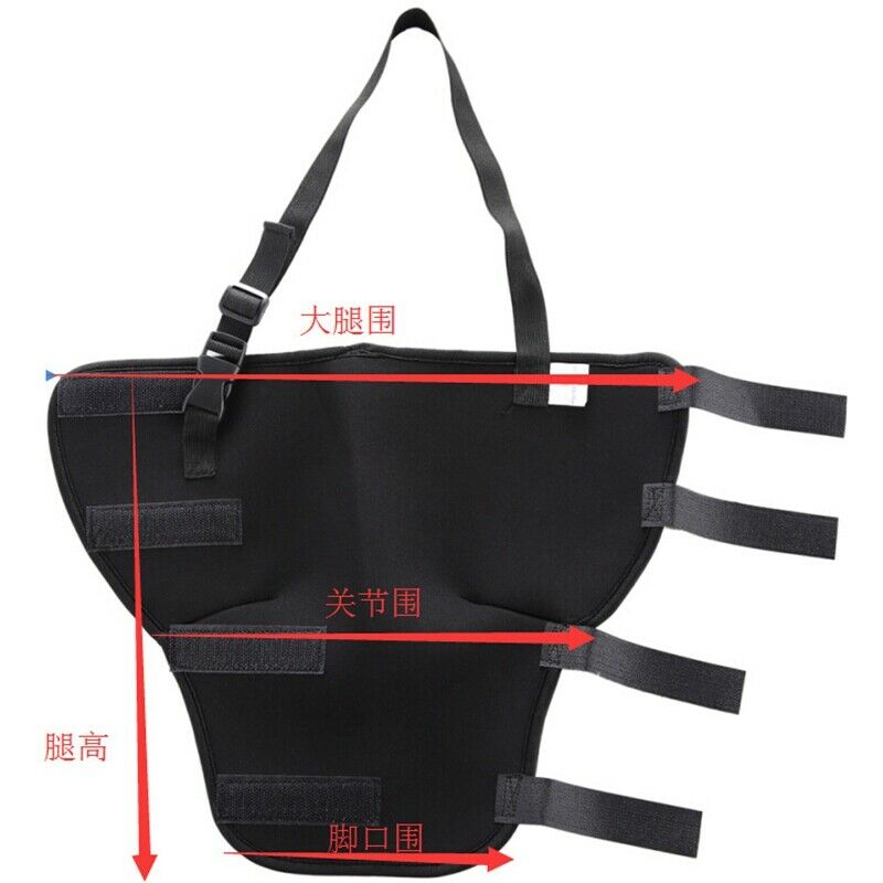 Pet Left Rear Leg Brace Dog Knee Pads Dog Support Brace for Left Leg Hock JoO6P9