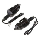 2pcs Flowing Waterproof Motorbike Turn Signal Lights Flashing Arrow Turning