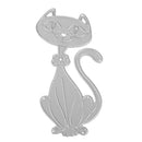 Lovely Cat DIY Cutting Dies Stencils Scrapbooking Embossing Album Card Gift