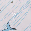Fresh Fish Printed Pattern ,Mildew Proof and Waterproof Polyester Fabric Sh
