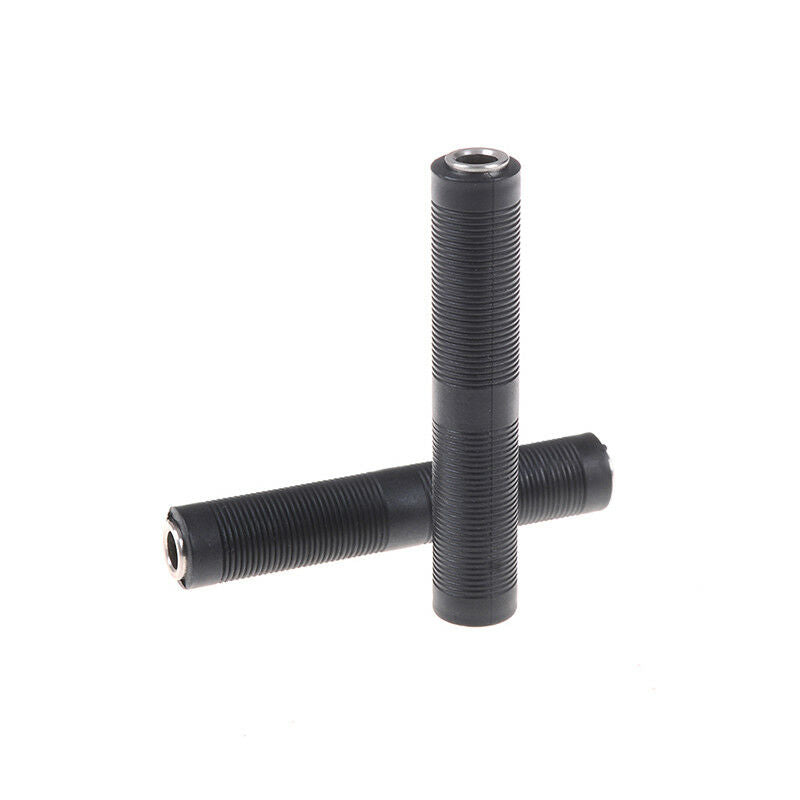 2x 6.35mm stereo female to female jack audio cable coupler adapter connector 3c