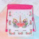 Cartoon Horse Drawstring Bag Travel Bag School Backpacks Kids Birthday Gifts  3C