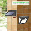 Solar Lights Outdoor Motion Sensor Separable Waterproof Garden Lamp (40LED)