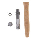 Cork Fly Fishing Rod Handle Grip with Reel Seat for DIY Rod Building Repair Tool