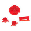Dustproof  A B Buttons D-pad for Nintendo Game boy Color GBC Red