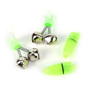 Outdoor Night Fishing Accessory Rod Tip LED Light Fish Bite Double Alarm Bell ^