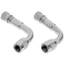 4 x Tyre Valve Extension 90 Degree Angle Adaptor Motorcycle Tyre Wheel Stem F3C7