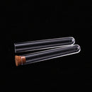 1X(50Pcs 20X150Mm 30Ml Plastic Test Tube With Cork ,Clear Wedding Favor Gif