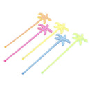 50pcs Coconut Tree Cocktail Swizzle Sticks Drink Stirrer Coffee muddlME