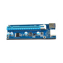 USB 3.0 PCI-E Express 1x  Extender Riser Card Adapter 6PIN Power Cable 30CM