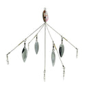 5 Arm 4 Blades Alabama Umbrella Rig  Fishing Lures Bass Bait Kit Random giy X2S0