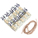 10Pcs/lot panda DIY Clothes Paper Peg Stationery Wooden Photo Clip Craft Clips