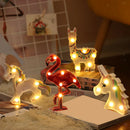 Wall Light Kids Night Lamp Desktop Night Lamp Bedroom Decor Yellow Llama