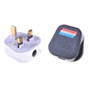 3 Pin UK Mains Top Plug 13A 13 AMP Appliance Power Socket Fuse Adapter M&