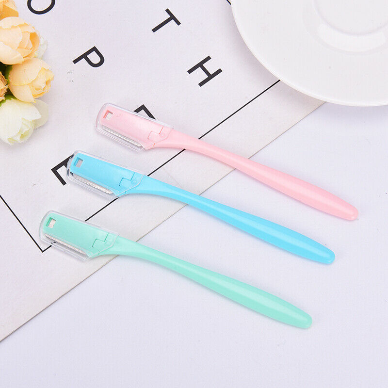6pcs Women Eyebrow Razor Trimmer Blade Removal Tool Shaver Face Lip Hair Rem Hn