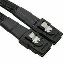 0.7M Internal Mini SAS 36-Pin To SFF-8087 Cable - Black