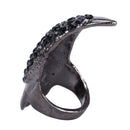 10Pcs/Set Diy Jewelry Punk Style Paved Paw Bend Fingertip Finger Claw Ring  H8E4