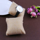 12pcs 80mmX80mm Small Linen Bracelet Watch Jewelry Concise Displays SN9F