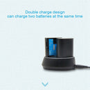 Dual Usb Battery Charger For Lp-E6 Lp E6 Lpe6 Camera Battery Pack 5D Mark I Y3C9