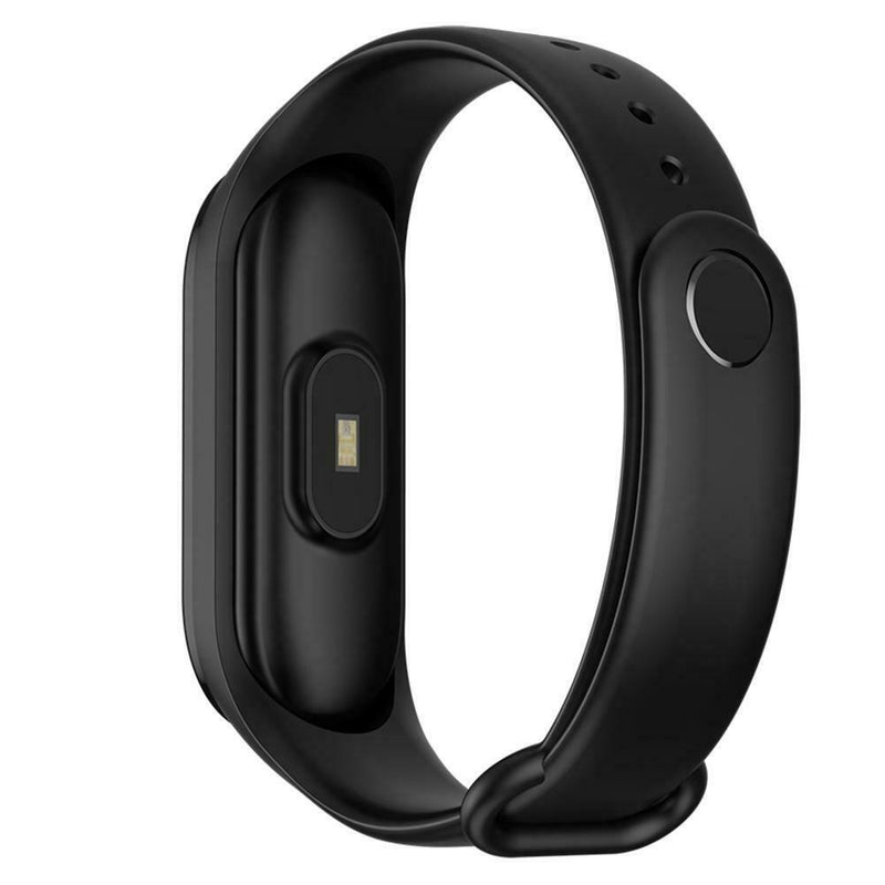 M3 Blood Pressure Oxygen Heart Rate IP67 Waterproof Smart Bracelet (Black)