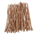 100x Wood Branch Rod Lots Driftwood Wooden Shaped Wood Hobbies Woodworking