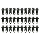 190PCS  Auto Car Plastic Rivet Fasteners Push Pin Trim Bumper Fender Panel Clips
