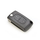 1 Button Car Folding Key for  Jumper C2 C3 C4 C5 C6 C8 Berlingo LJ