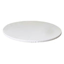 Round Polyester Table Cloth Cover Party Decor Fitted Tablecloth White Polyester