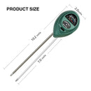 3 in 1 Soil Tester Analyzer Tool Muti-function Useful Getting Adequate Light PH
