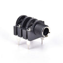 6.35mm Stereo Mono Microphone Phone Jack PCB Switch Socket Panel Chassis Mo- OZ