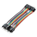 40 x 10 cm breadboard jumpers Plug Male to Male Jumper Wires Cables I3D7