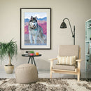 5D DIY Full Drill Diamond Painting Wolf Animal Cross Stitch Embroidery Kit