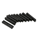 10 Pcs Black Dual Row 40 Pin IDC Socket Connector Female Header FC-40P N3V1