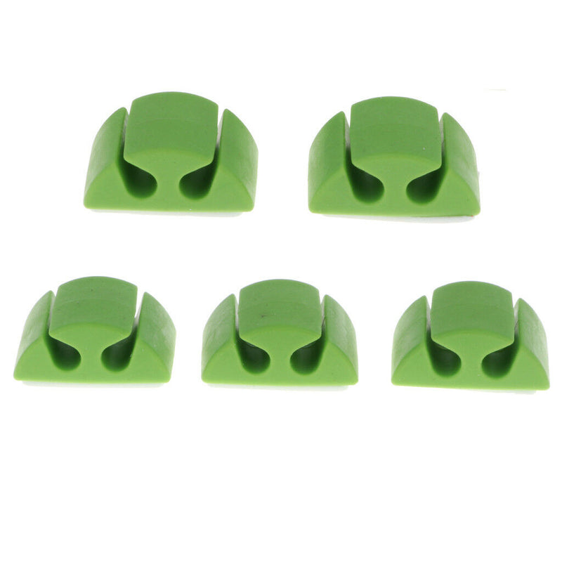 5 Pieces Wire Cord Clip Cable Line Holder Organizer Adhesive Clamp