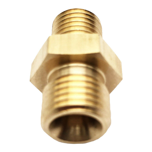 1/2-20 UNF Male to AN4 Male NPT Pipe Adapter Fitting 4 AN Bare Brass
