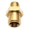 1/2-20 UNF Male to AN4 Male NPT Pipe Adapter Fitting 4 AN Bare Brass