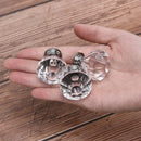 Crystal Glass Door Knobs Drawer Cupboard Cabinet Handle Furniture HandlesSA3C
