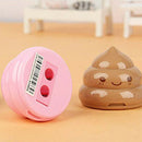 1 PCS Creative Pencil Sharpener 2 Holes Pattern Random Color