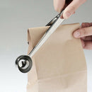 10 Pcs Scoop With Clip,2-In-1 Stainless Steel Coffee Scoop And Bag Clip For