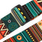 Adjustable Durable Guitar Bass Strap with PU Leather Ends National Style for