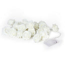 20Pcs Rose Flower Wedding Party Christmas Decoration String LED Lights WhiteC3Y3